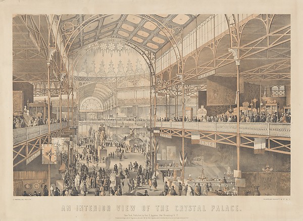 Charles Parsons, An Interior View of the New York Crystal Palace