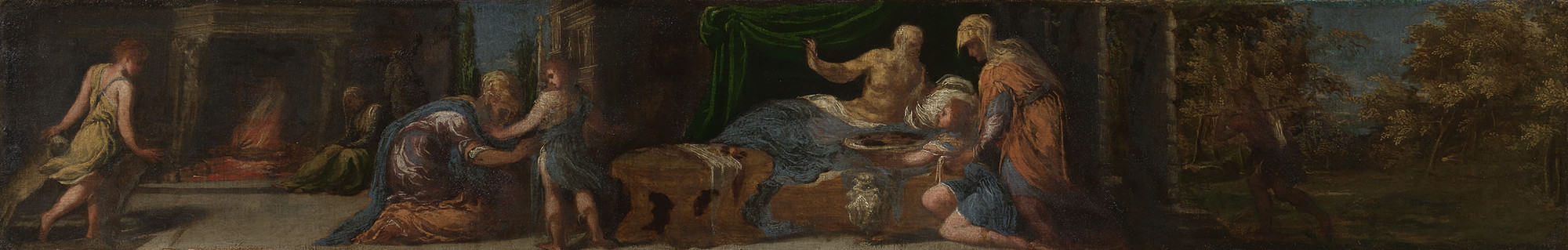 Andrea Schiavone, Isaac Blessing Jacob