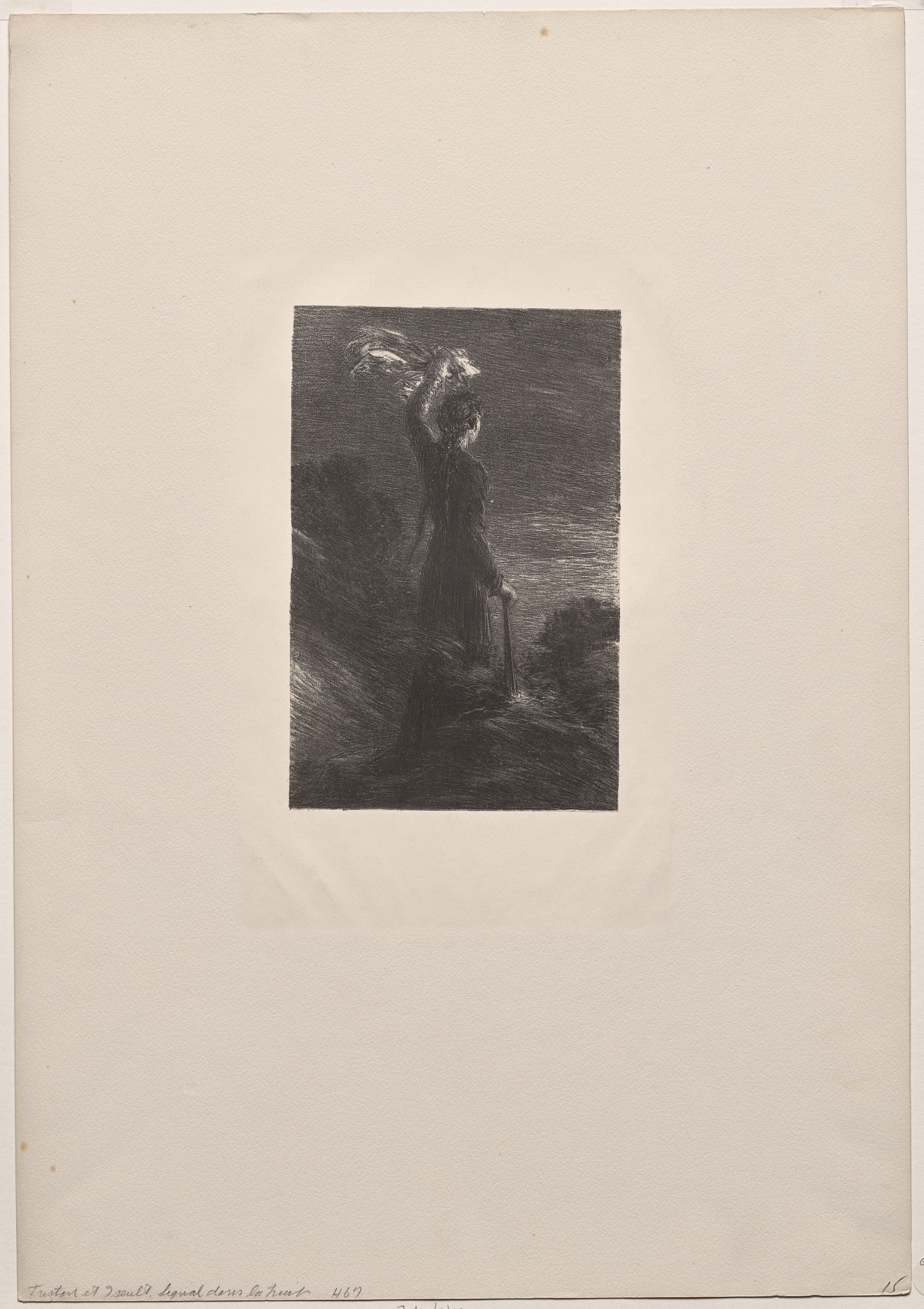 Henri Fantin-Latour, Tristan and Isolde, Act II: Signal in the Night