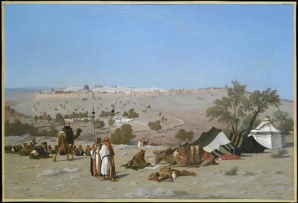 Charles-Théodore Frère, Jerusalem from the Mount of Olives