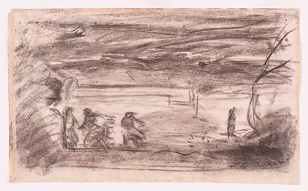 Camille Corot, The Destruction of Sodom
