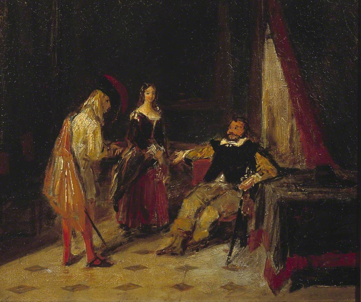 Charles Robert Leslie, Sketch for ‘Twelfth Night’, Act I, Scene 3