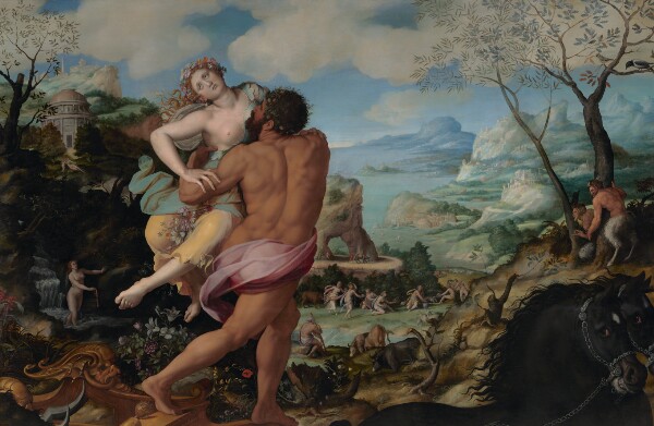 Alessandro Allori, The Abduction of Proserpine