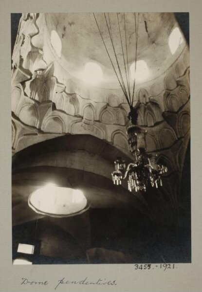 K.A.C. Creswell, Dome pendentive at the tomb of Shaykh Sinan, Cairo