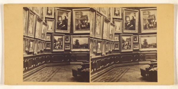 Unknown, [View of private residence art gallery]