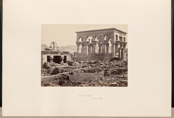 Francis Frith, Pharaoh's Bed, Second View