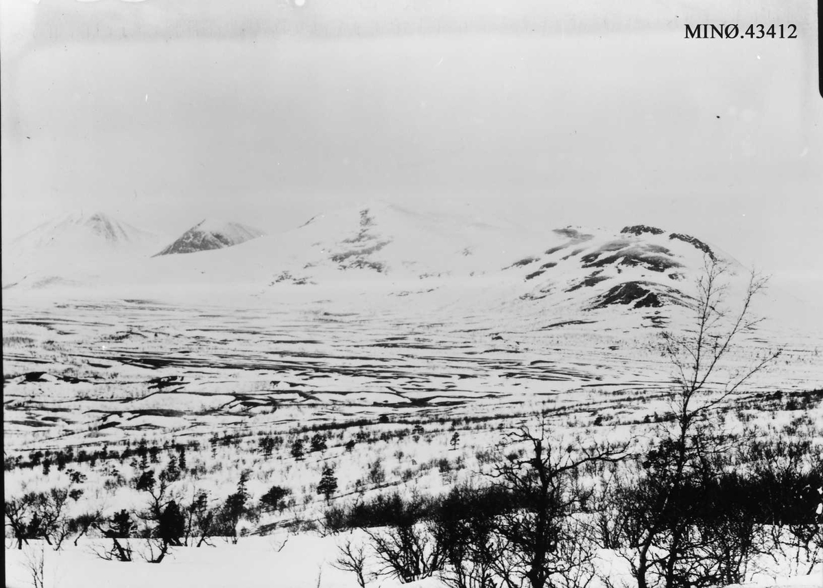 Axel Rosenvinge Brostrup, Utsikt mot Rondane