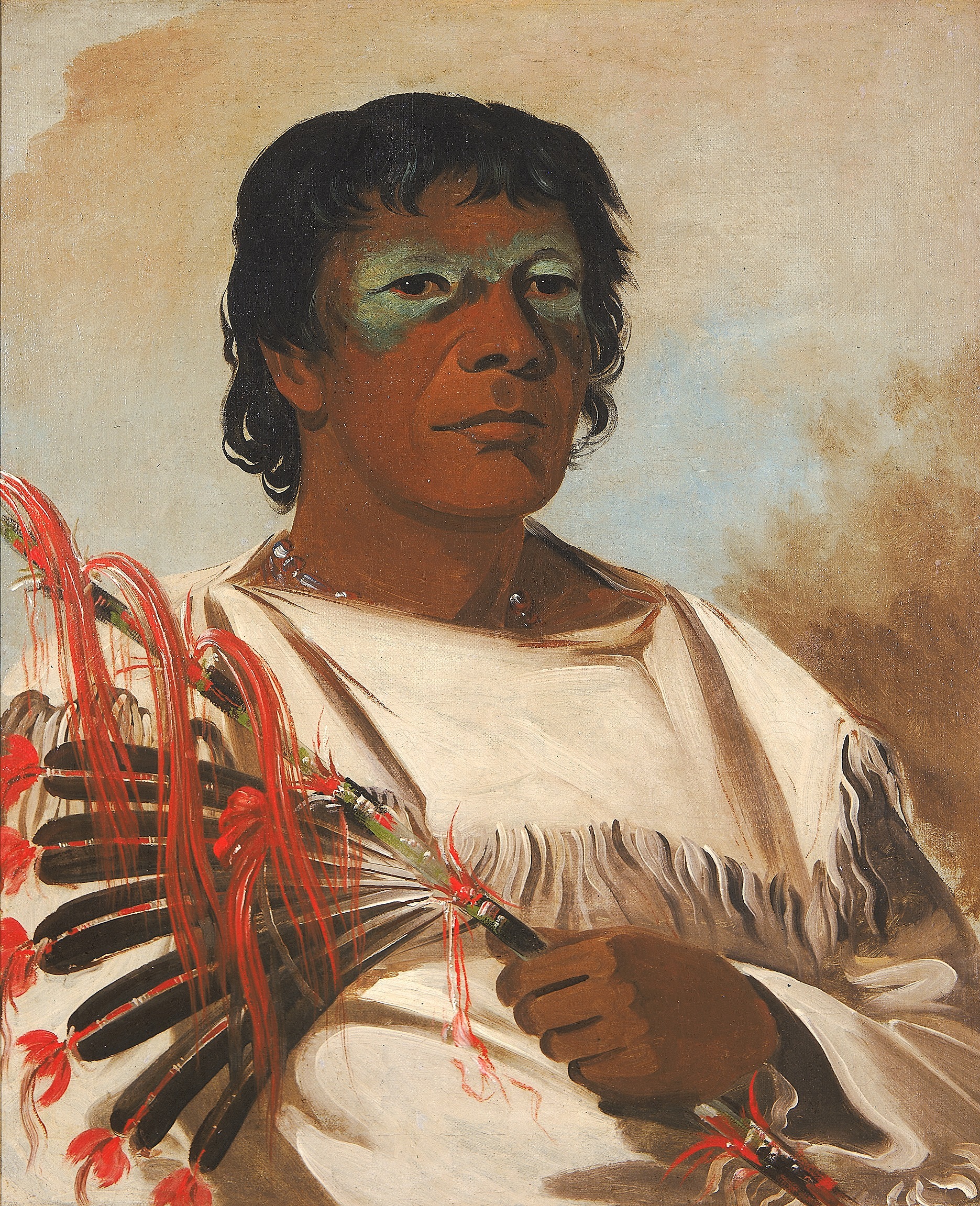 George Catlin, Wah-pe-kée-suck, White Cloud (called the Prophet), Adviser to Black Hawk