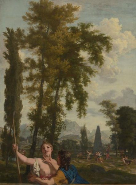Gerard de Lairesse, Italian Landscape with Shepherd and Shepherdess