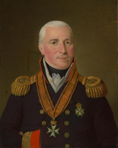 Adriaan de Lelie, Portrait of Gerrit Verdooren (1757-1824), Vice-admiral