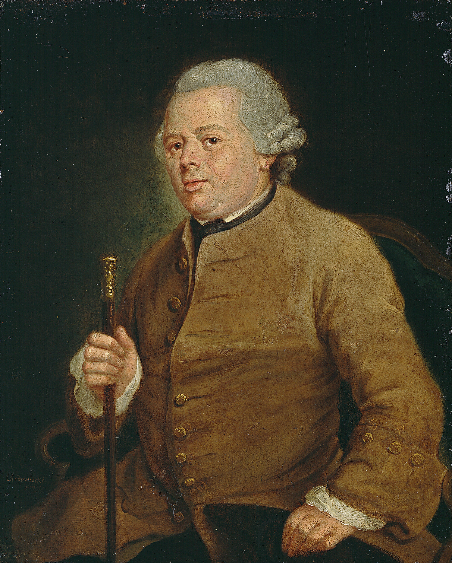 Daniel Nikolaus Chodowiecki, Portrait of the Merchant Marcus Levin (died 1790)