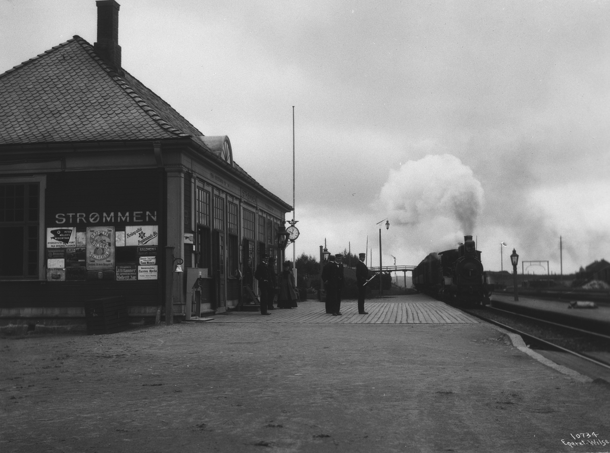 Anders Beer Wilse, Prot: Hovedbanen - Strømmen Station 1909