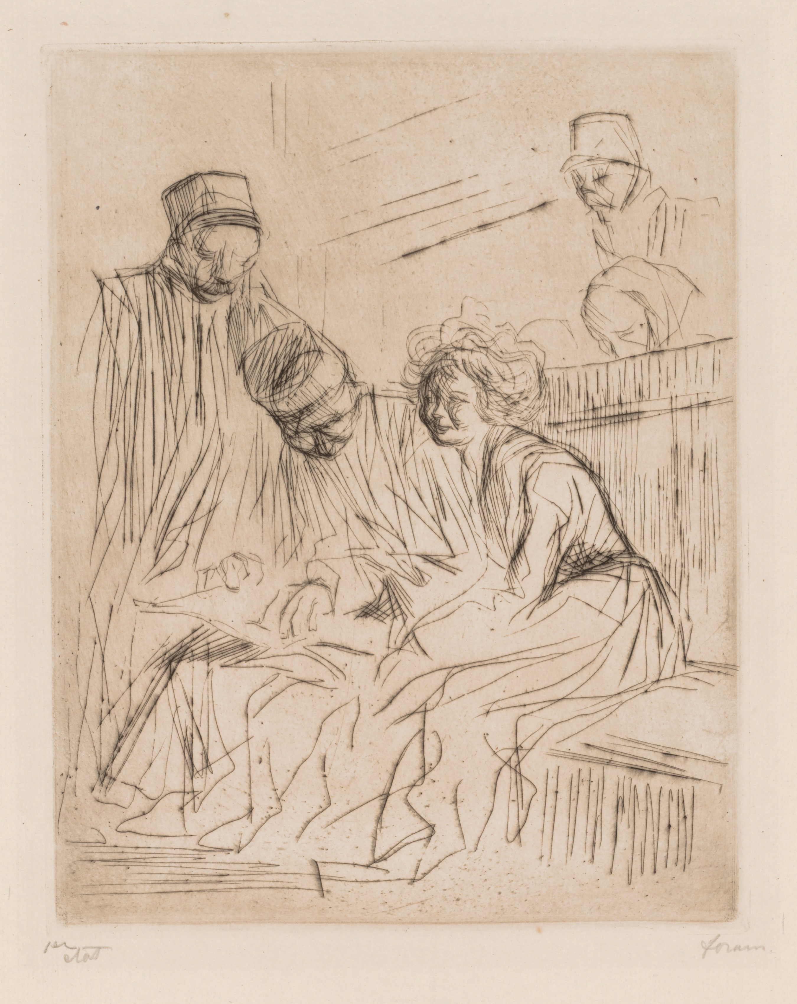 Jean Louis Forain, Reading of the Barrister's Brief