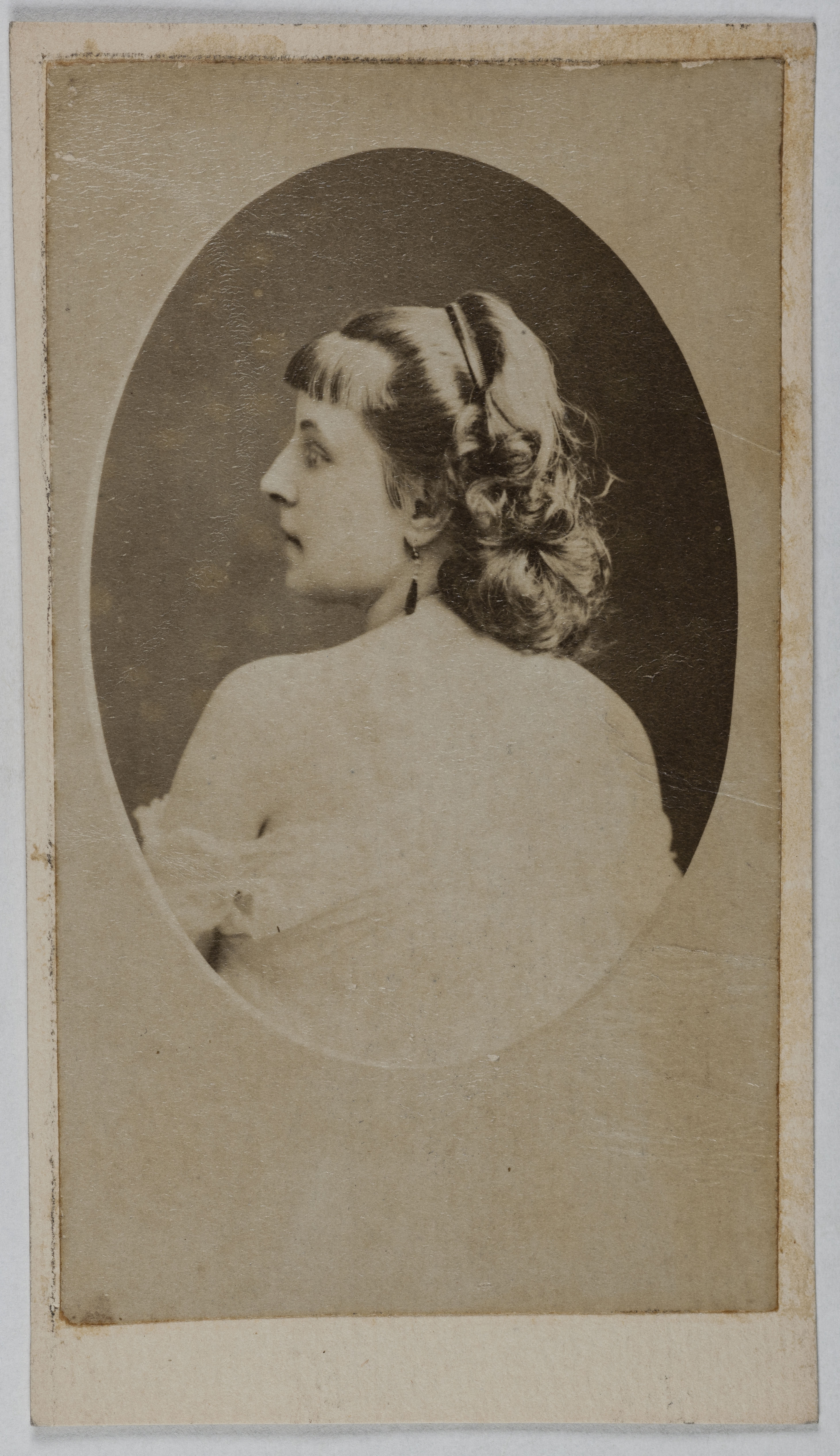 Anonyme, Portrait de El. Frouard (actrice au théâtre des Variétés)