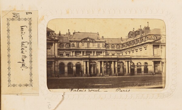 Unknown, Palais royal - Paris