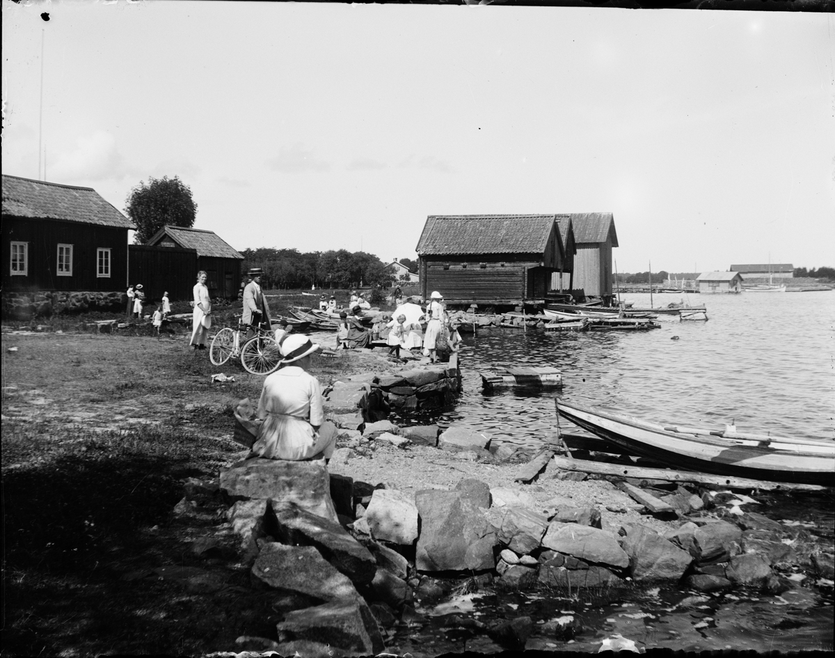 Skötsner-Edhlund, Folksamling vid Sjötullen, Östhammar, Uppland
