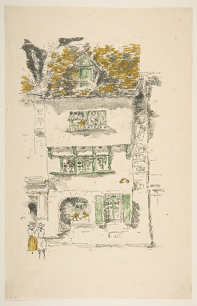 James McNeill Whistler, Yellow House, Lannion