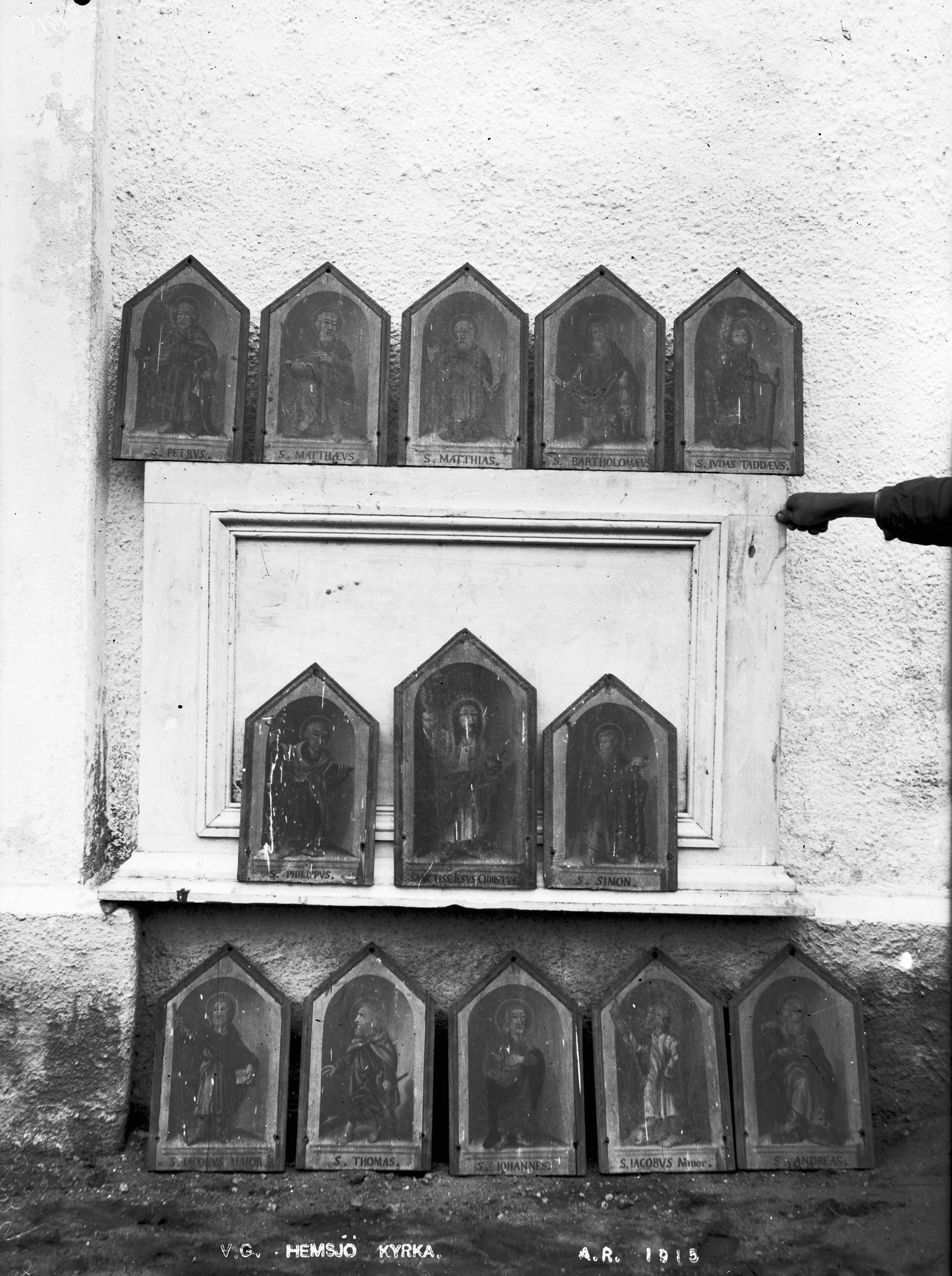 Anders Roland, Hemsjö kyrka