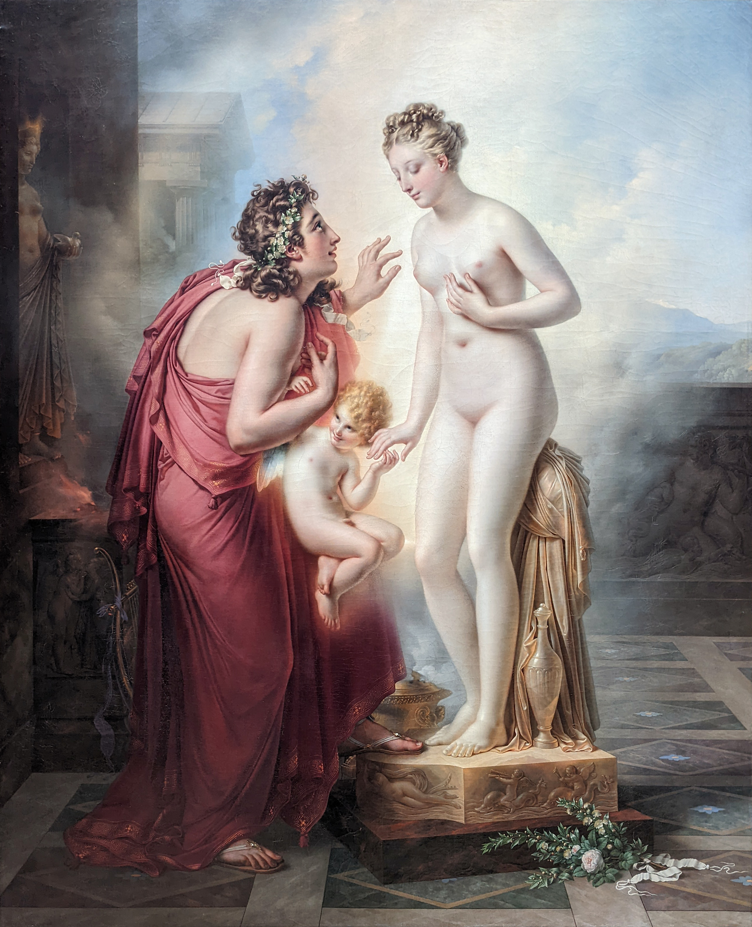 Anne-Louis Girodet, Anne-Louis Girodet - Pygmalion & Galatée