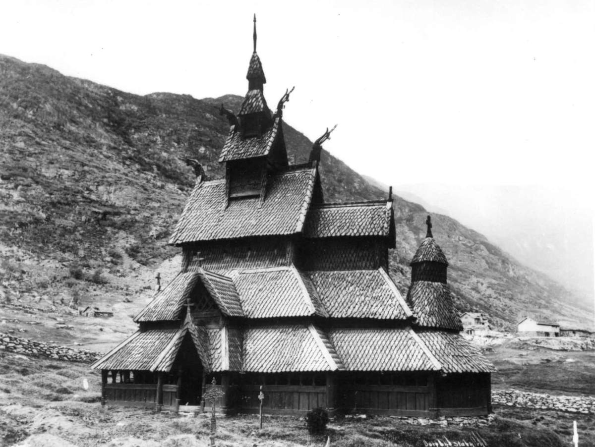 Axel Lindahl, Borgund stavkirke