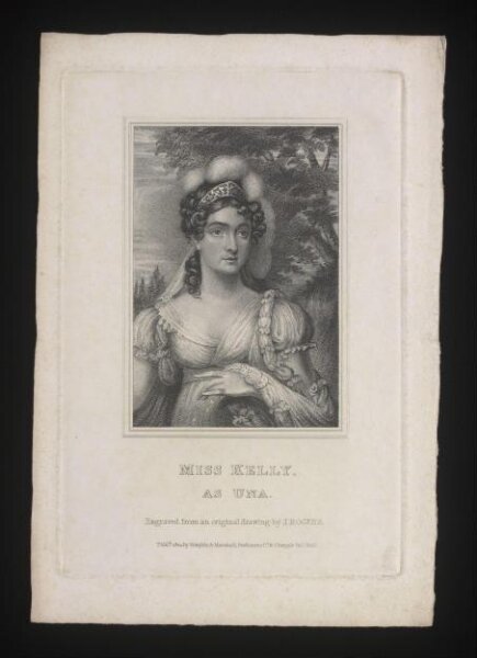 Unknown, Miss Kelly as Una