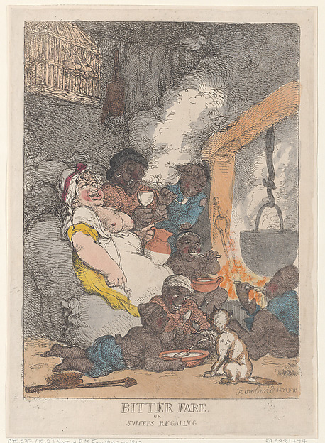 Thomas Rowlandson, Bitter Fare or Sweeps Regaling