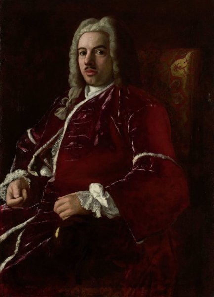 anonymous, Portrait of Cornelis Calkoen (1696-1764). Ambassador to the Ottoman Empire in Constantinople (Istanbul)