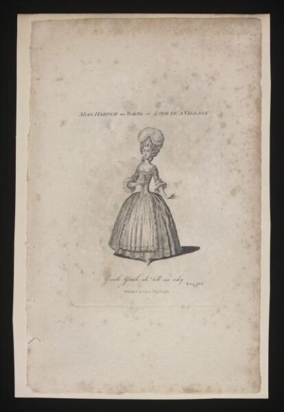 unknown, Miss Harpur as Rosetta
