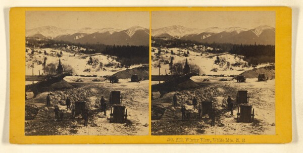 Benjamin West Kilburn, Winter View, White Mts. N.H.