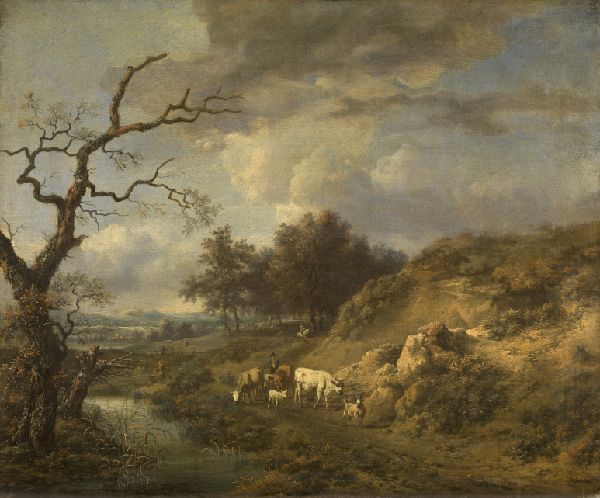 Jan Wijnants, Landscape with Cattle