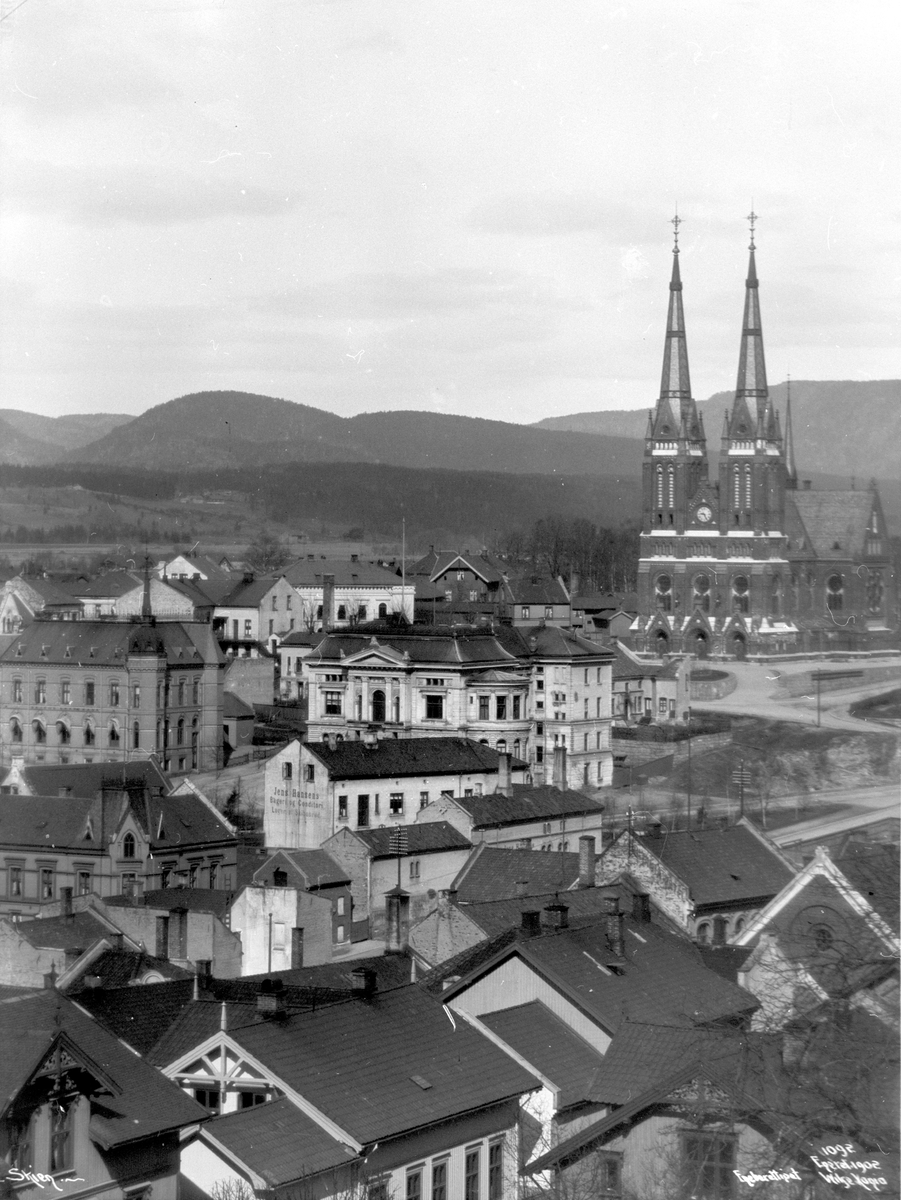 Anders Beer Wilse, Prot: Skien - Kirken og Byen Mai 1902