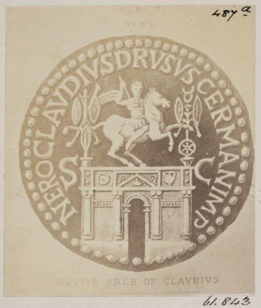 Parker, John Henry, Coins - Votive Arch of Drusus