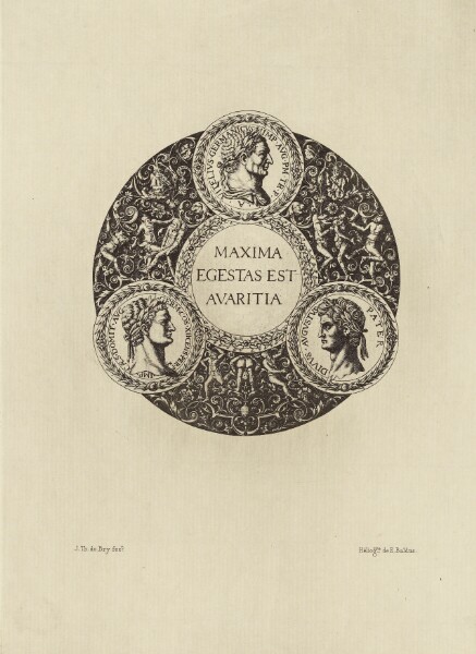 Édouard Baldus, [Design by Johann Theodor de Bry]