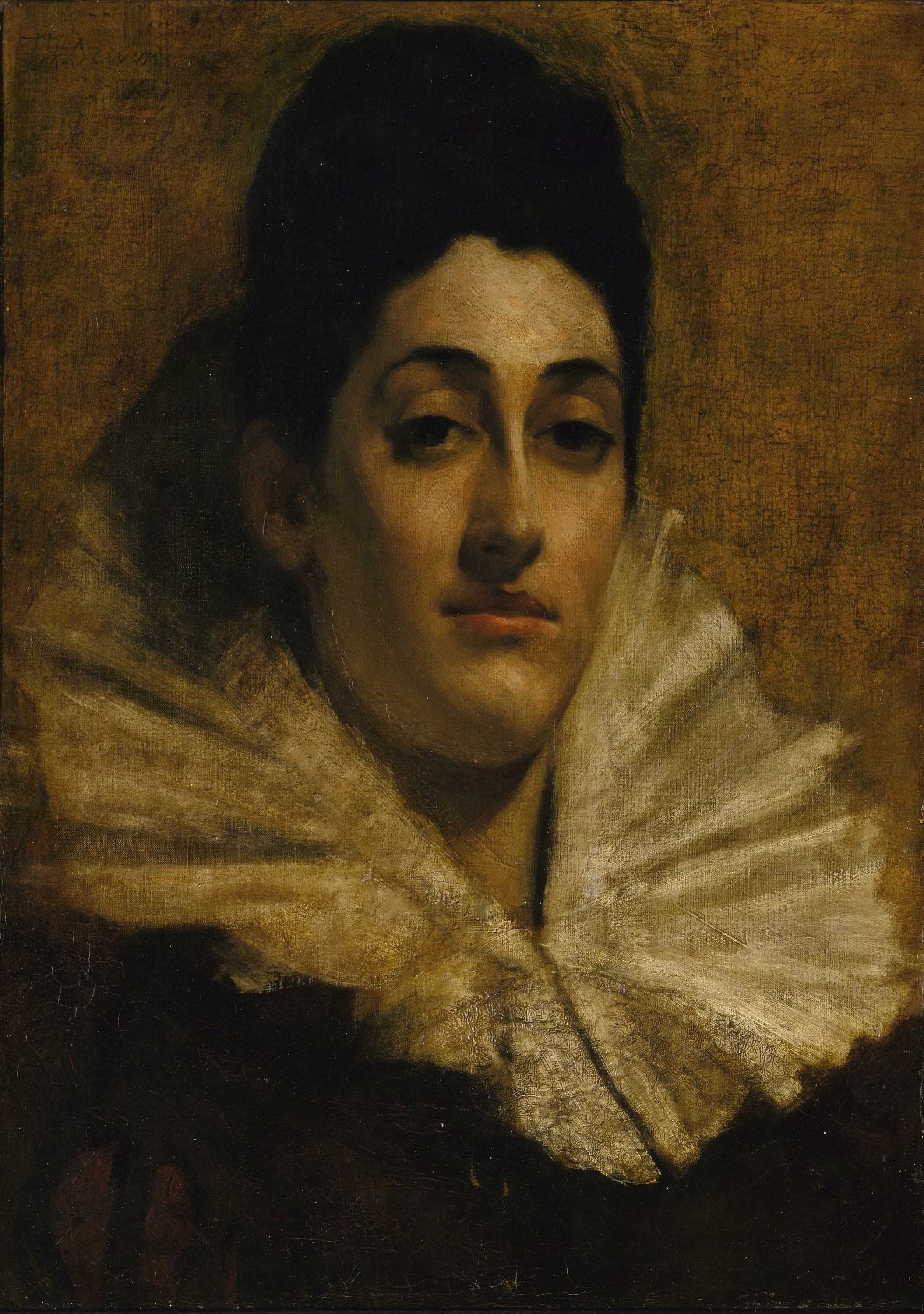 Thomas Wilmer Dewing, Portrait of Frances C. Houston