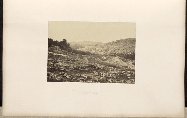 Francis Frith, View at Hebron