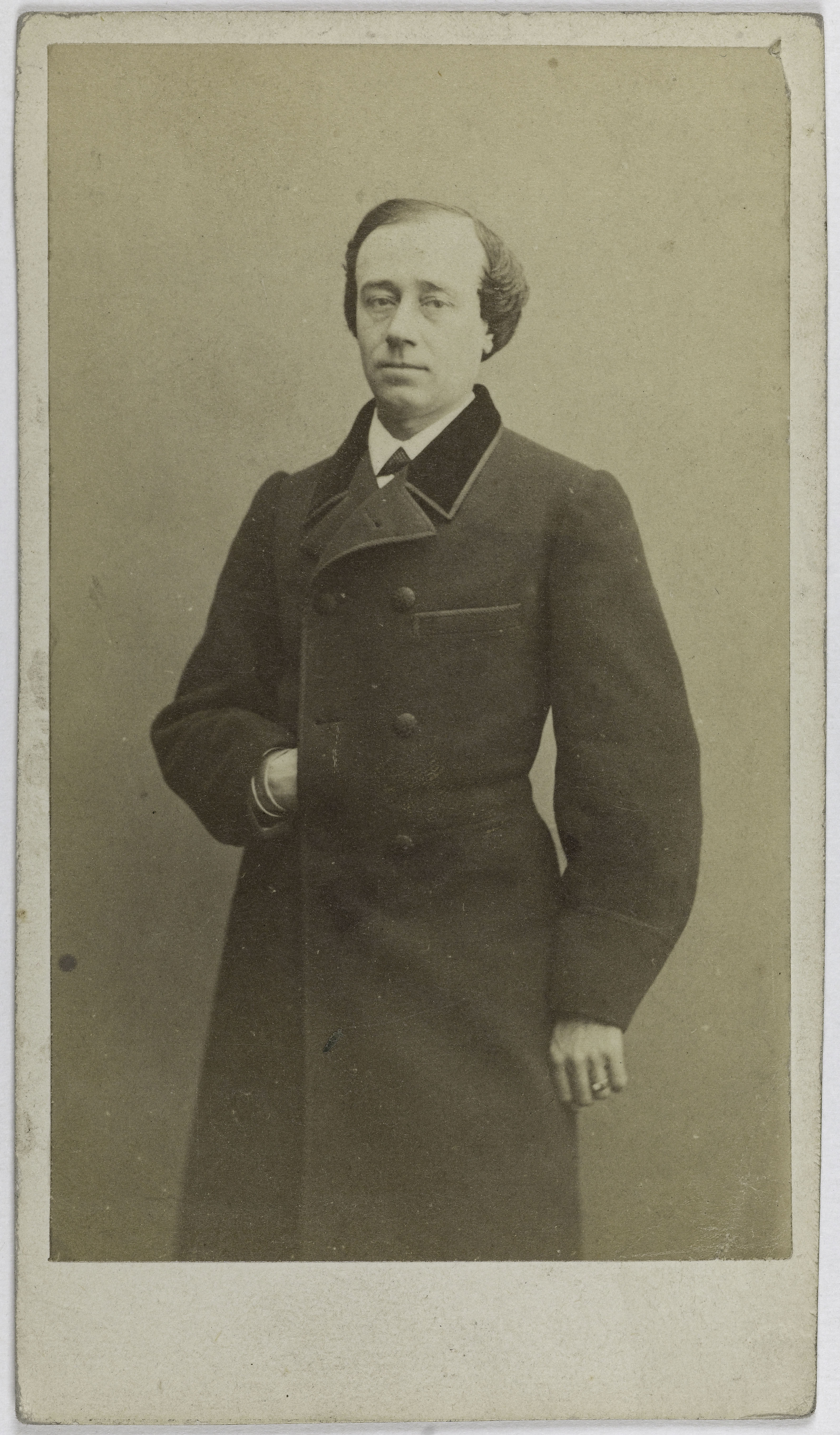 Numa Fils, Portrait de Charles Ponchard (1824-1891), (acteur, chanteur lyrique, metteur en scène)