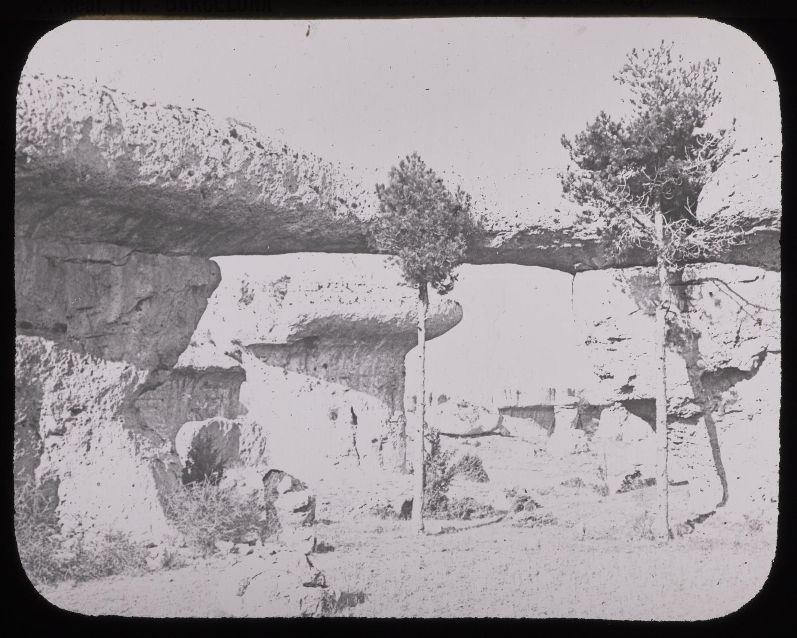 Desconegut, Cuenca. Ciudad Encantada. Natural bridge Vda. L. Soler Colina