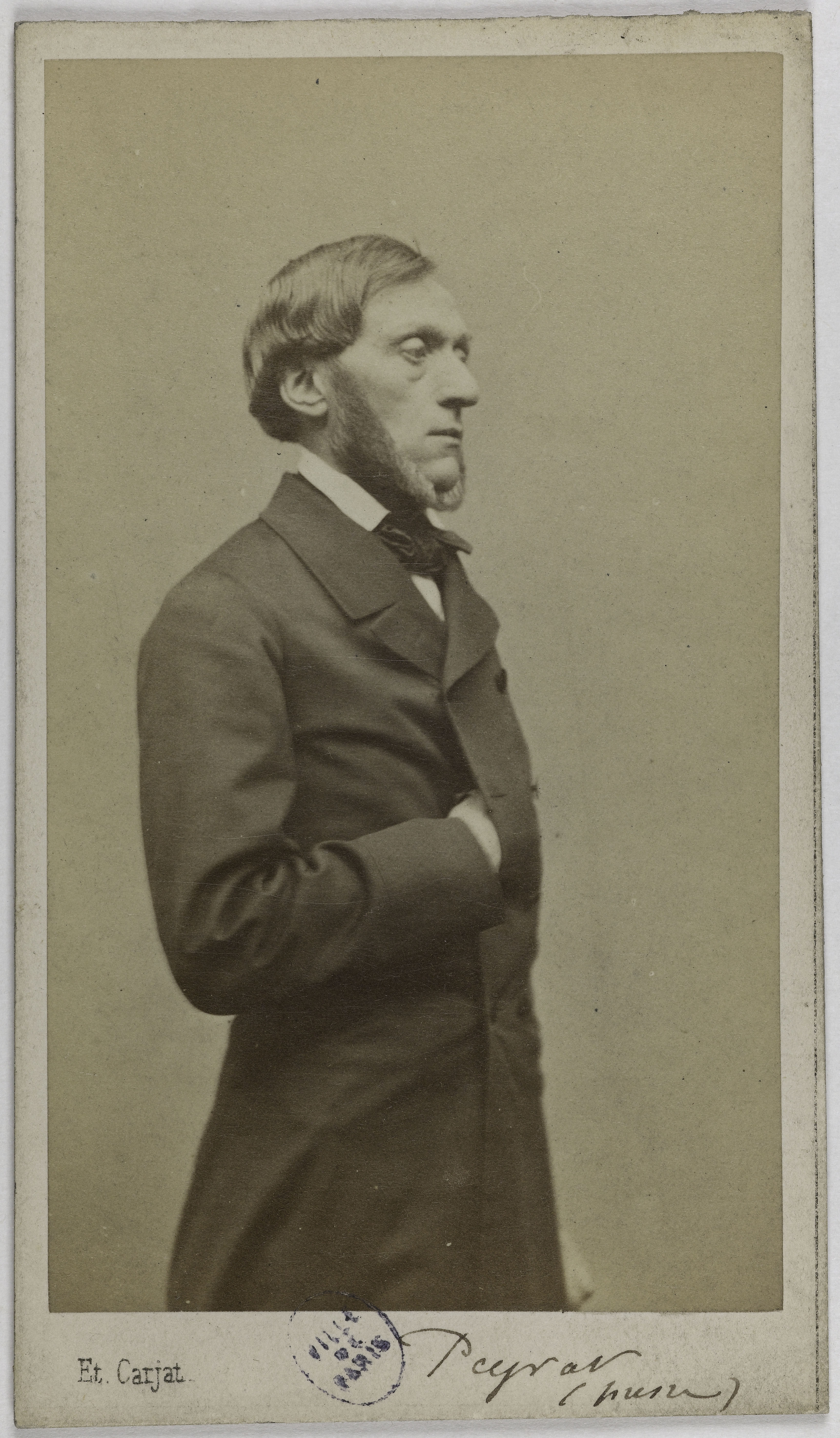 Carjat & Cie, Portrait de Peyrat Alphonse, (1812 - 1890), (publiciste, homme politique)