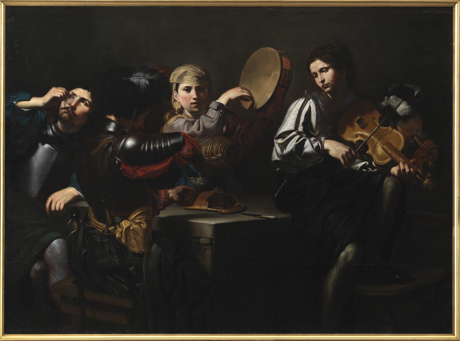 Valentin de Boulogne, Musikere og soldater