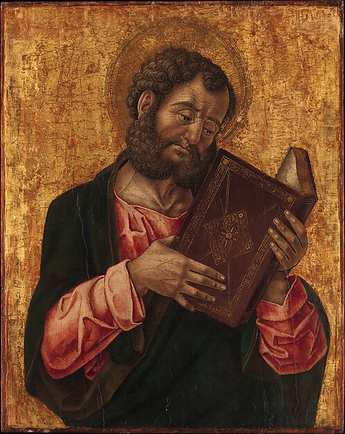 Bartolomeo Vivarini, A Saint (Mark?) Reading