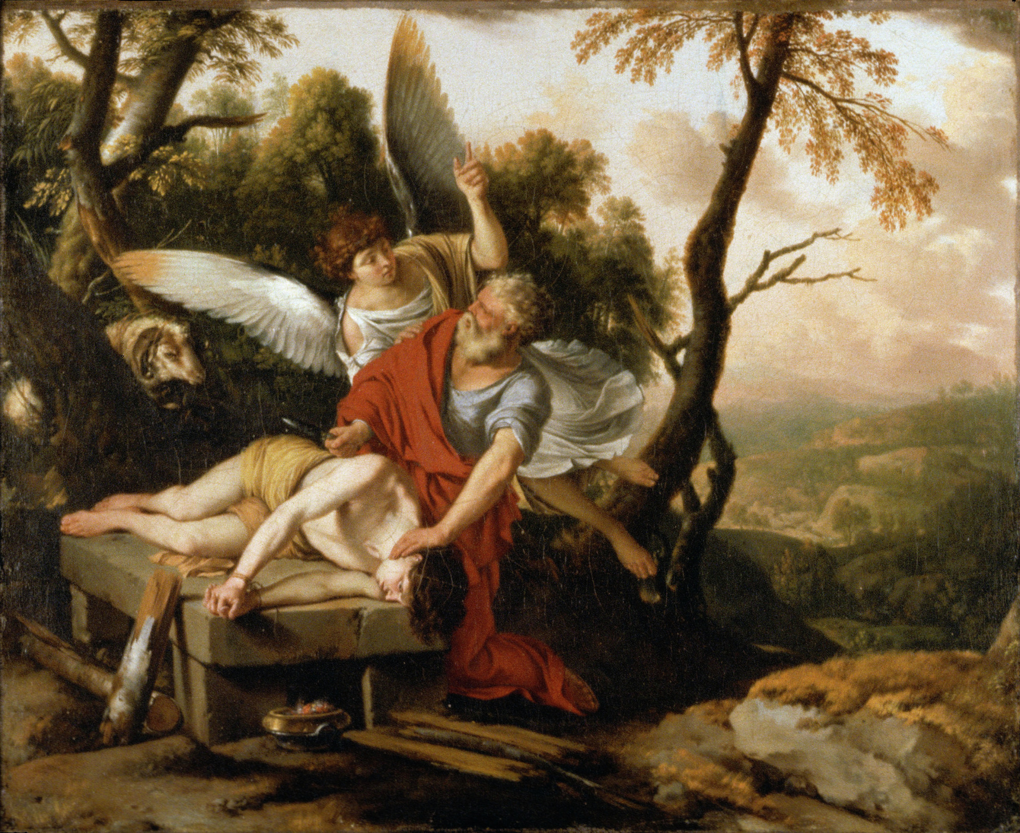 Laurent de La Hyre, The Sacrifice of Isaac