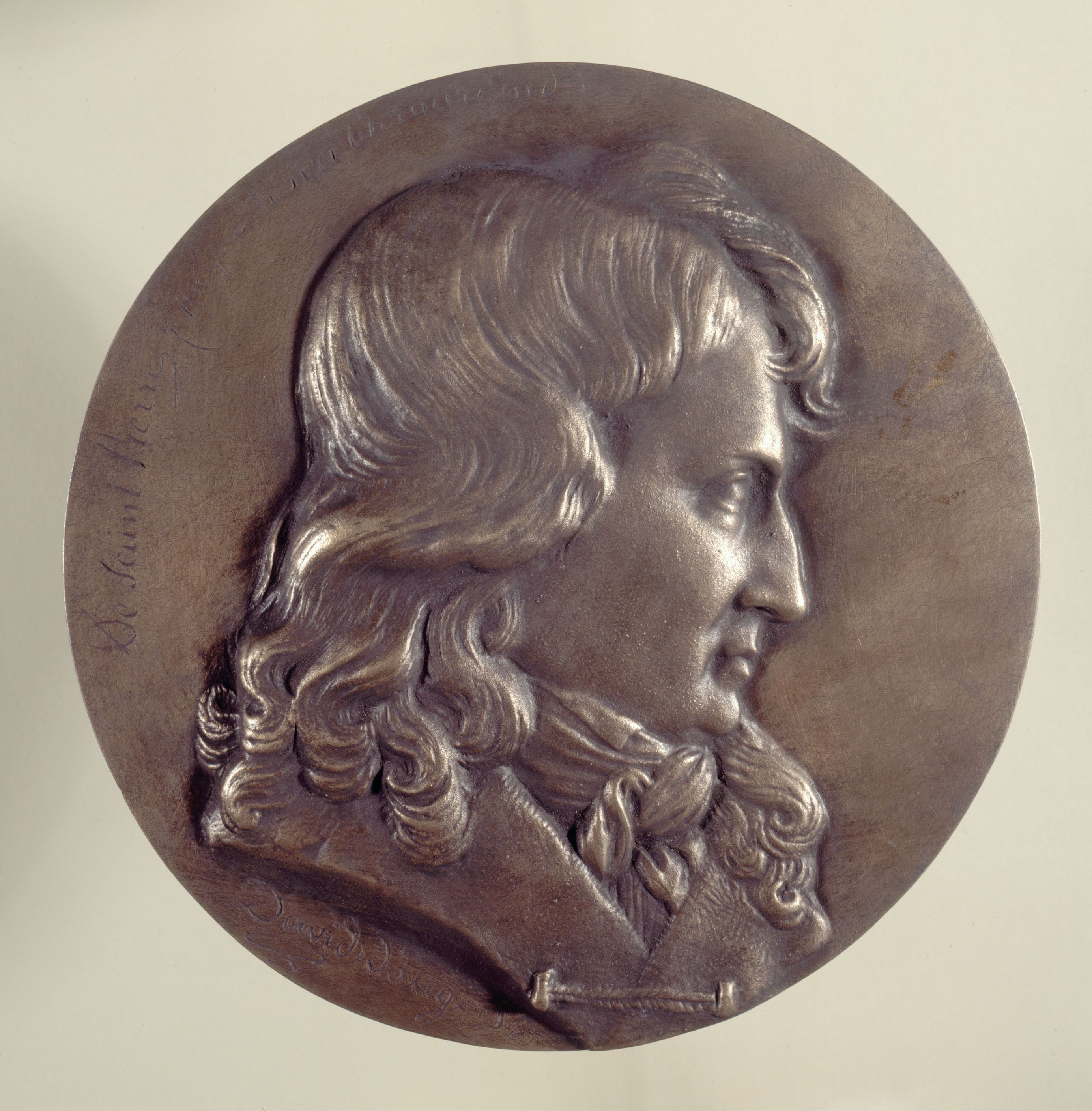 David d'Angers, Portrait de Jacques-Henri Bernardin de Saint-Pierre (1737-1814), écrivain