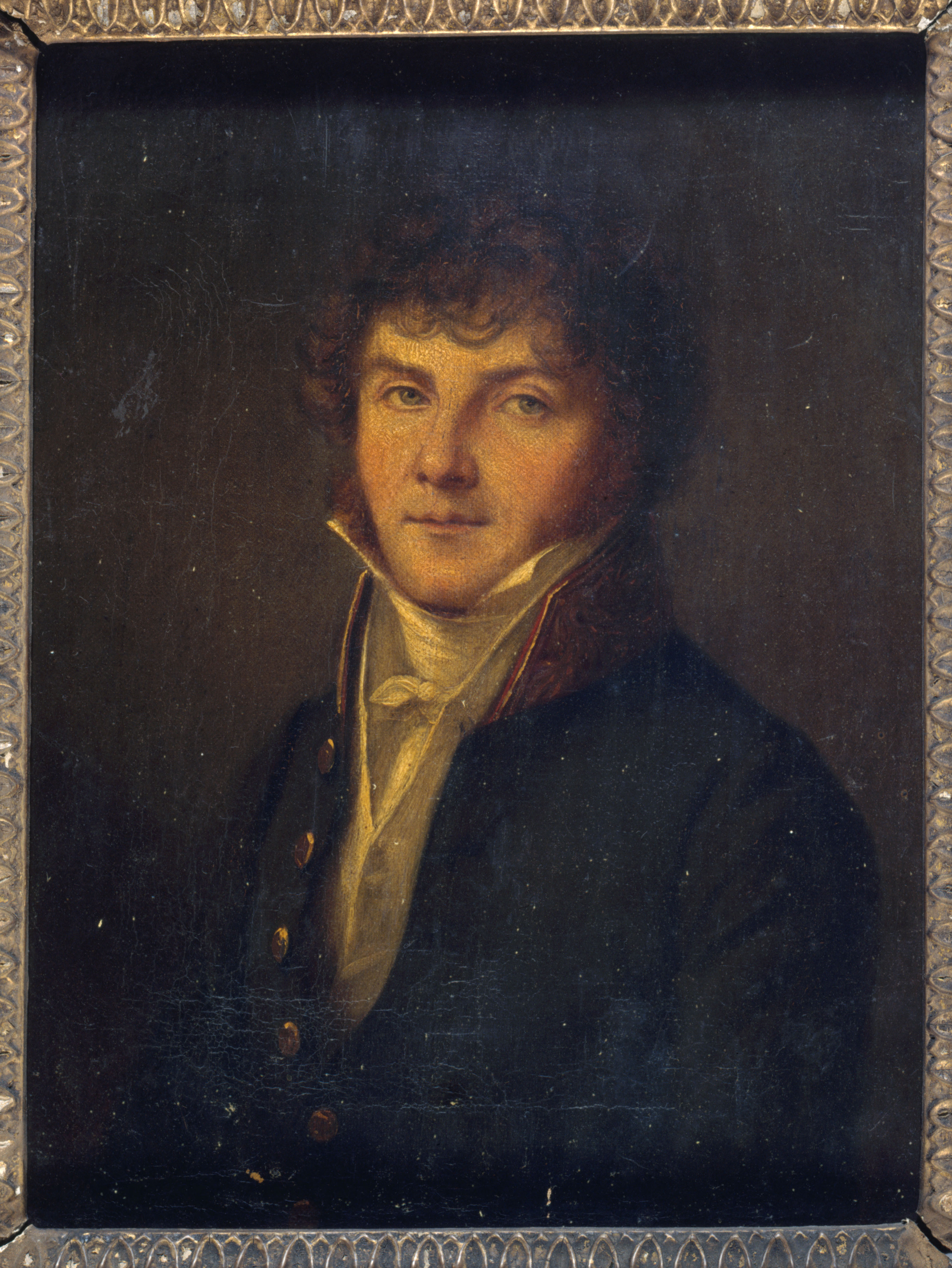 Anonyme, Portrait d'homme (époque Restauration).