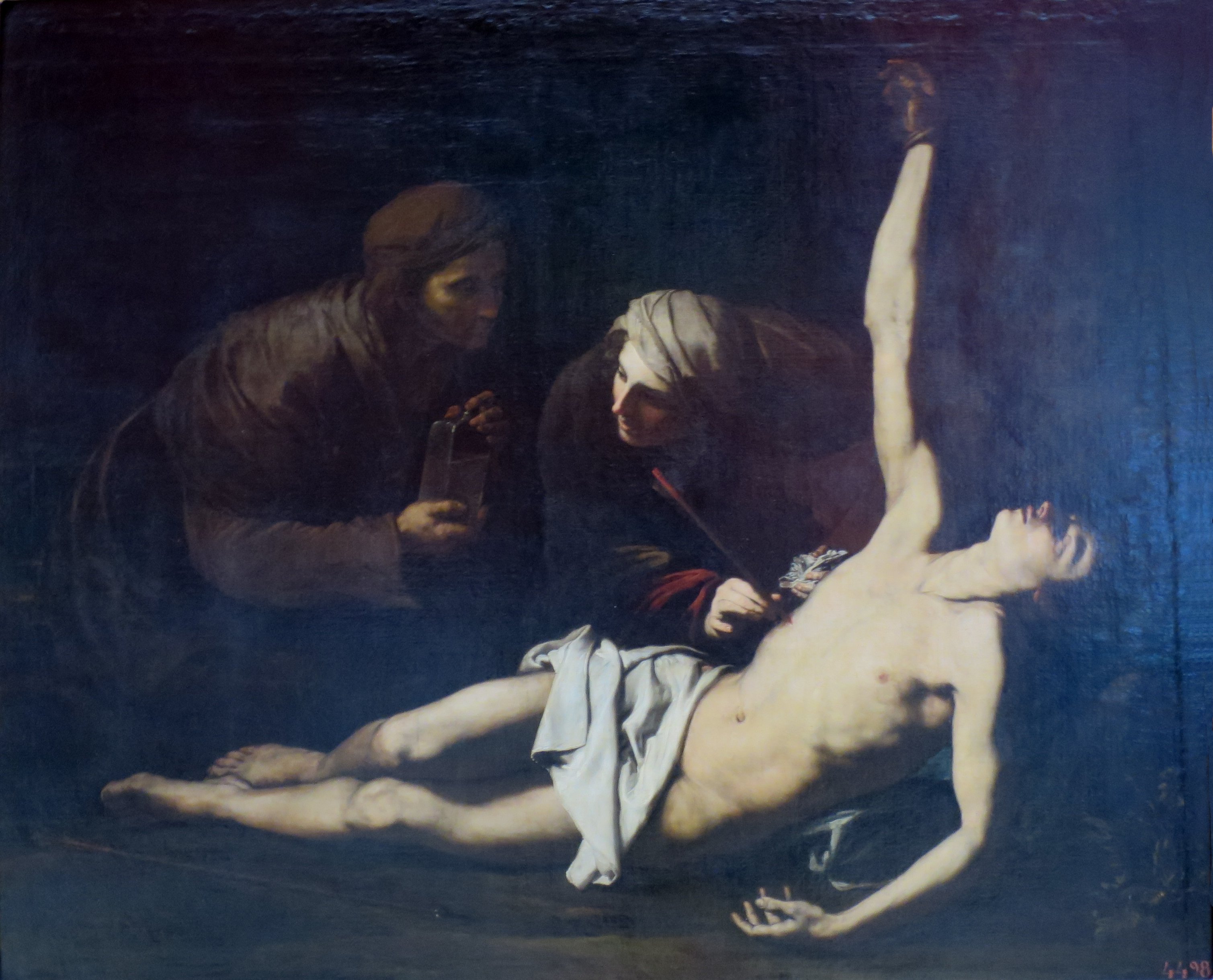 Jusepe de Ribera, St Sebastian Cured by St Irene