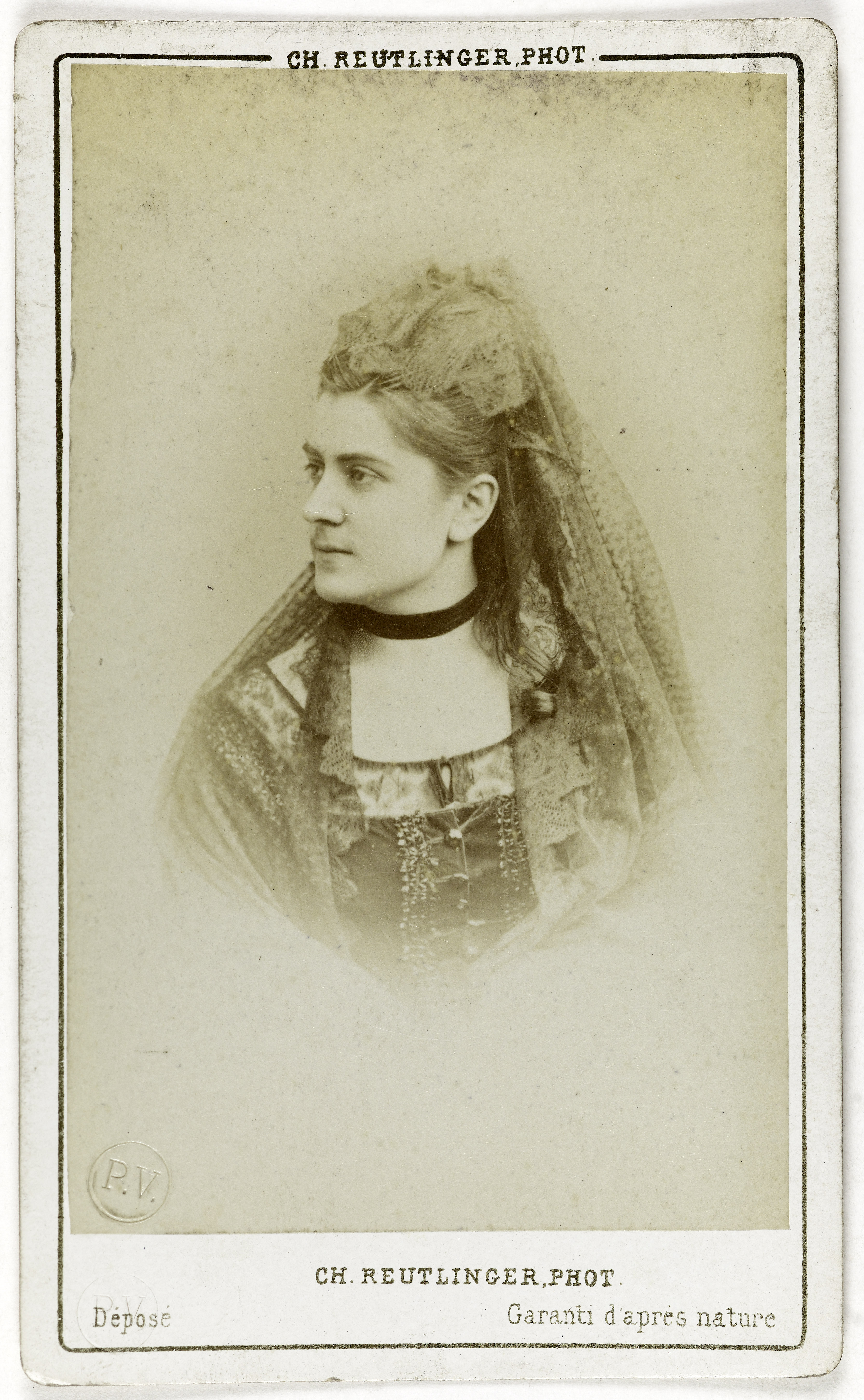 Charles Reutlinger, Portrait de Montoya, actrice.