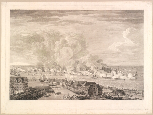 J.F. Clemens, Slaget på Reden 2. april 1801