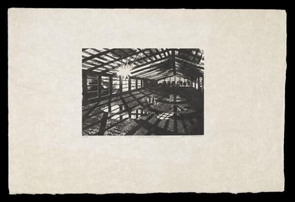 Anne Desmet, Derelict Warehouse, Olympic Site