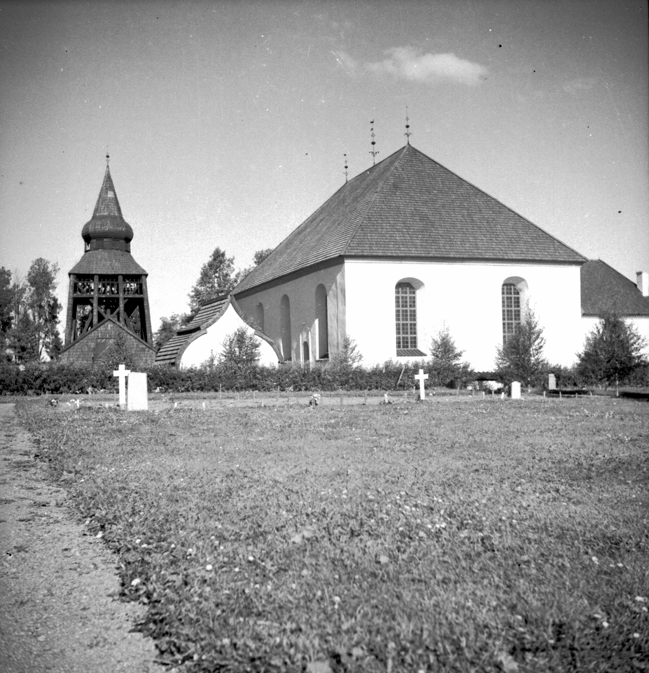Iwar Anderson, Ovikens gamla kyrka