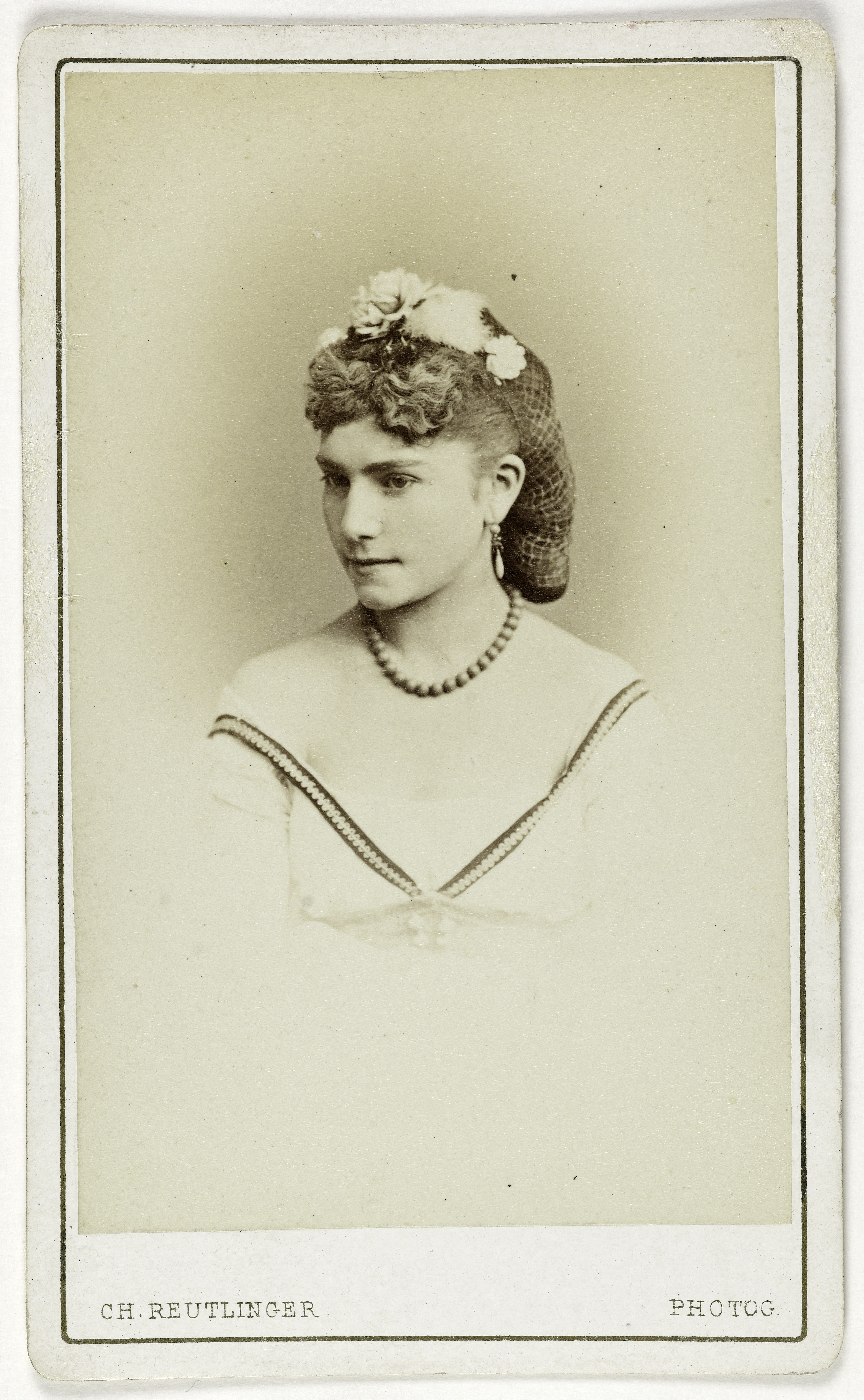 Charles Reutlinger, Portrait de Laslin, (danseuse)
