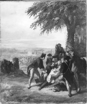 Barend Wijnveld, Anno 1793. Prins Frederik wordt in de slag bij Wervik gewond